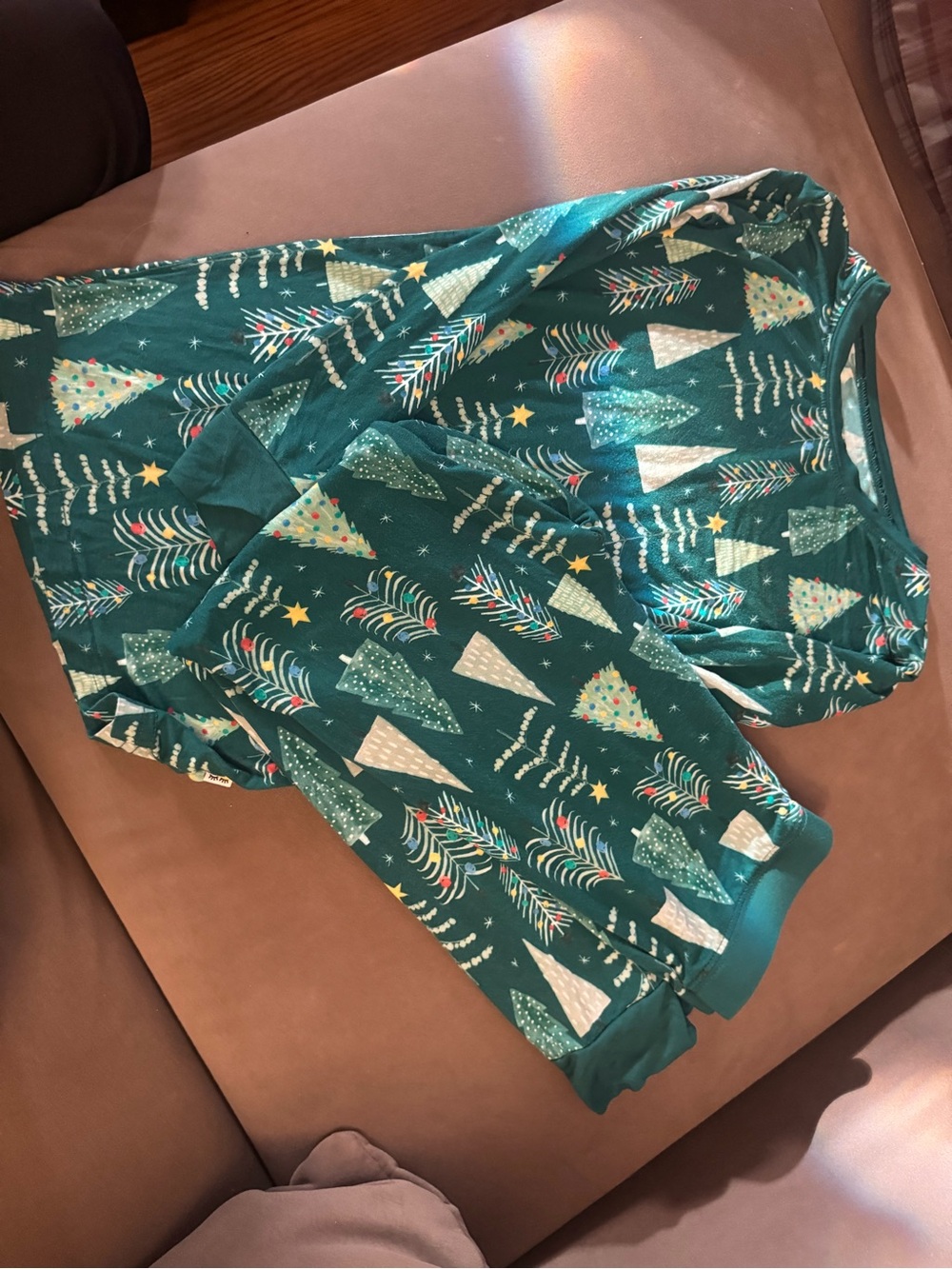 Little Sleepies Holiday Tree Pajama Set